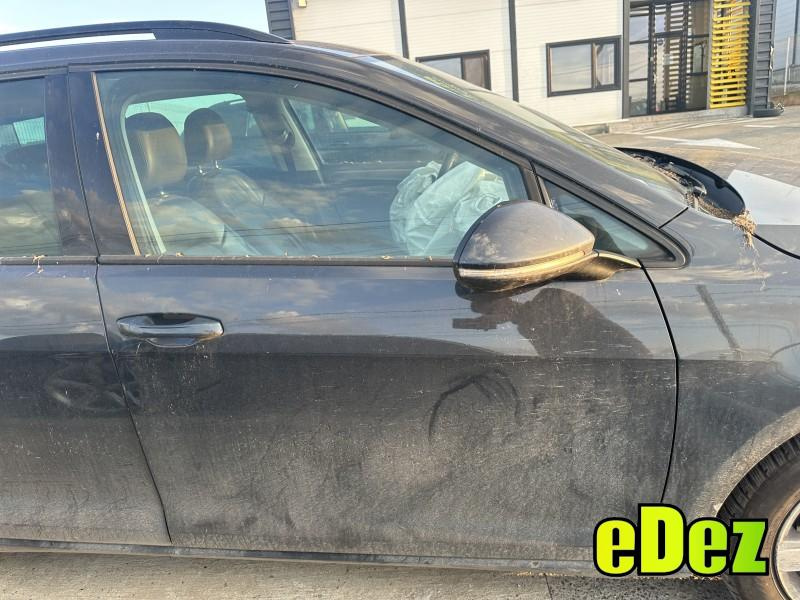 Portiera usa fata dreapta culoare gri - li7f uranogrey Volkswagen Golf 7 (2012-2017)