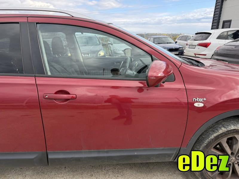 Portiera usa fata dreapta culoare rosie - naj Nissan Qashqai plus 2 facelift (2010-2014)