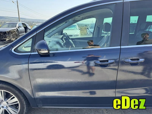 Portiera usa fata stanga culoare albastru - lh5x Seat Alhambra 2 (2010-2015)