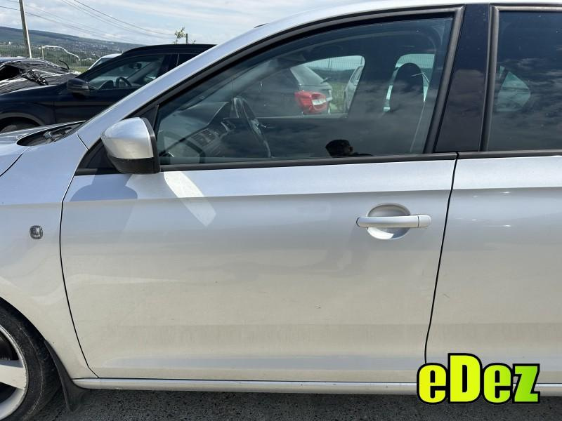 Portiera usa fata stanga culoare argintiu - la7w Skoda Rapid (2012-2017)