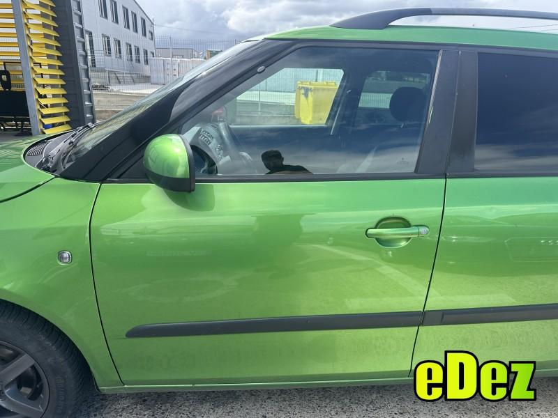 Portiera usa fata stanga culoare verde - lf6z Skoda Fabia 2 facelift (2010-2014)