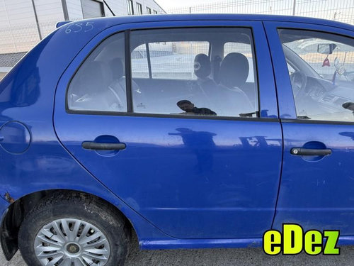 Portiera usa spate dreapta culoare albastra Skoda Fabia (1999-2008)
