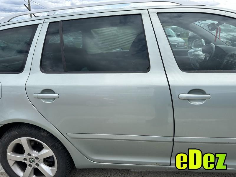 Portiera usa spate dreapta culoare verde - lf7w Skoda Octavia 2 facelift (2008-2013)