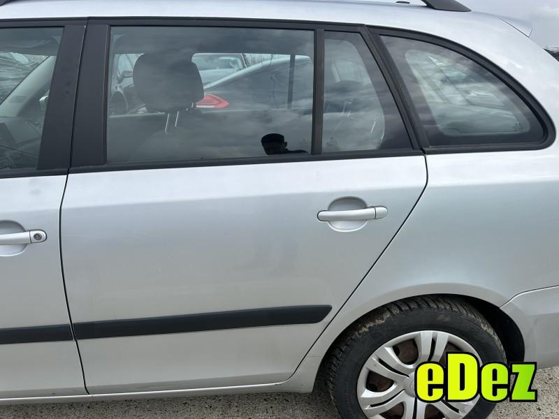 Portiera usa spate stanga culoare gri - la7w Skoda Fabia 2 (2006-2010)