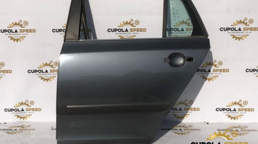 Portiera usa spate stanga culoare gri lf8j Skoda Fabia 2 facelift (2010-2014)