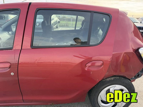 Portiera usa spate stanga culoare rosie Dacia Sandero 2 (2012-2017)