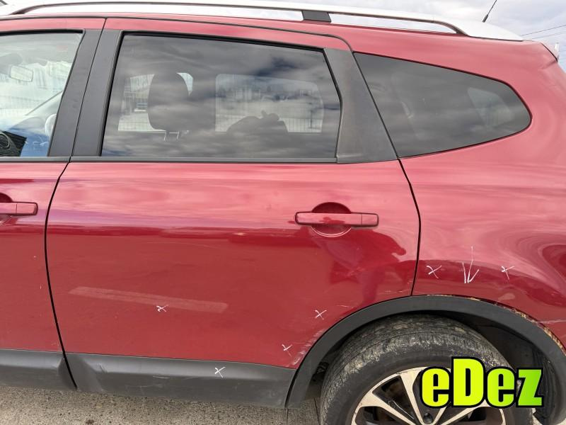Portiera usa spate stanga culoare rosie - naj Nissan Qashqai plus 2 ( 2008-2010)