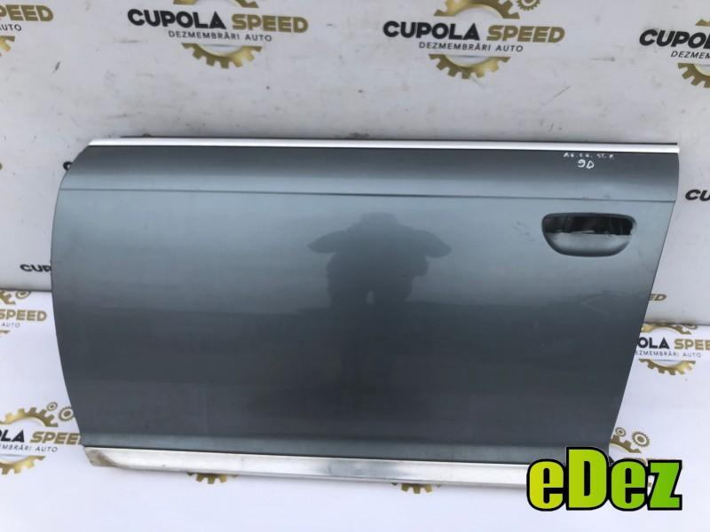 Portiera usa stanga fata culoare gray metallic 5q / y7e Audi A6 facelift (2008-2011) [4f, C6]