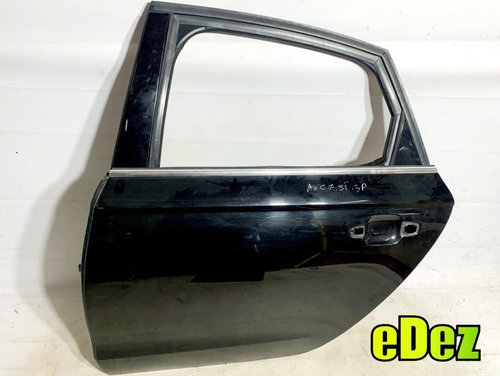 Portiera usa stanga spate culoare neagra - ly9b Audi A6 (2010-2018) [4G2, C7]