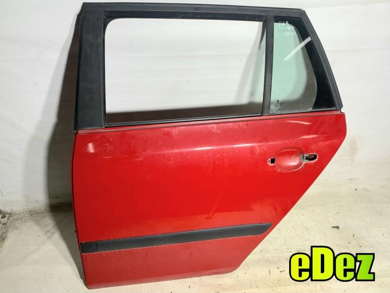 Portiera usa stanga spate culoare rosie - lf3k Skoda Fabia 2 facelift (2010-2014)