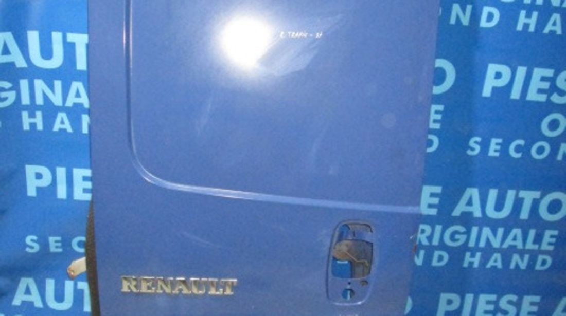 Portiere spate Renault Trafic 2001; Furgon