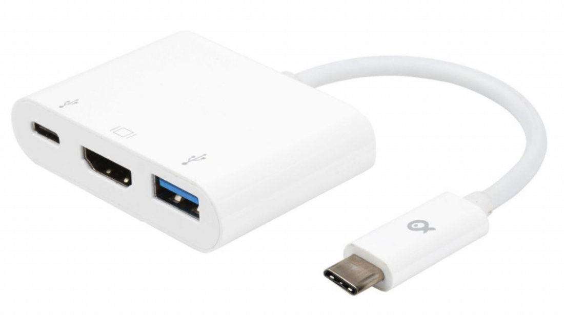 Poss Adaptor USB Type C HDMI USB 3.0 Type C PSCCHA1-18