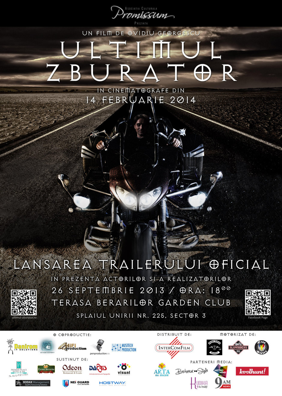 Poster eveniment 'Ultimul zburator'