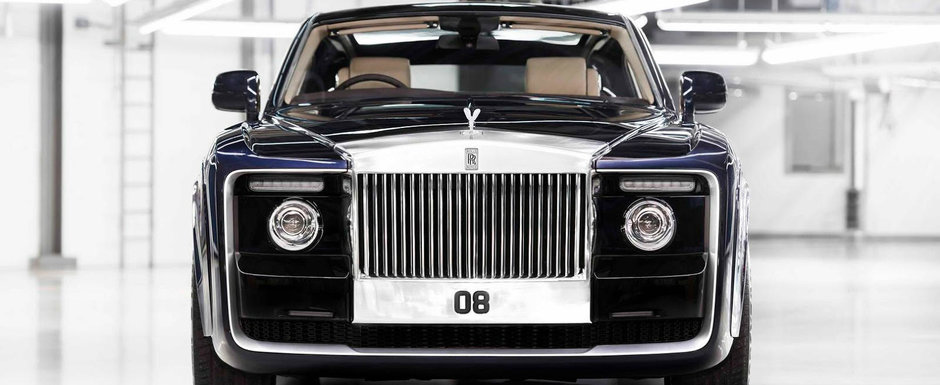 Potrivit zvonurilor, acest Rolls-Royce Sweptail este cea mai scumpa masina noua din istorie
