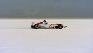 Povestea recordului realizat de Honda cu un monopost F1: 400 km/h in desert