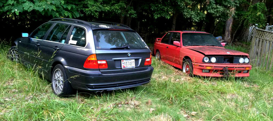 Povestea unui BMW M3 Ursulet gasit parasit intr-o padure si readus la viata