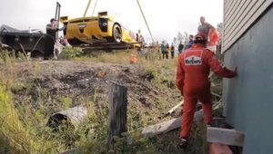 Povestea unui Ferrari Enzo readus la viata dupa o saritura in ocean