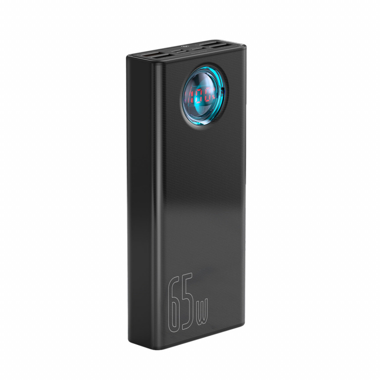 Power Bank Baseus Amblight 65W 30000mAh Overseas Edition Negru (PPLG000101)