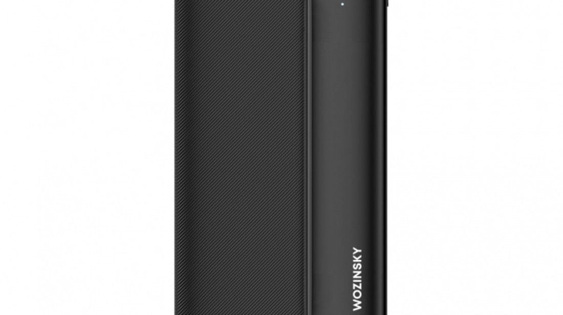 Powerbank Wozinsky Li-Po 10000mAh 2 X USB Negru (WPBBK1) 5907769307379