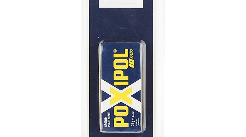 Poxipol - Adeziv Bicomponent în Blister, Metalic, 21g/14ml 01495