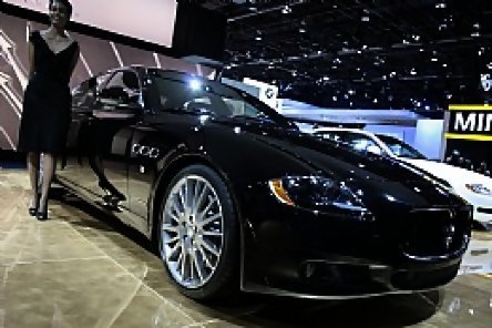 Poze de la Detroit Auto Show cu Maserati Quattroporte Sport GT S Poze de la Detroit Auto Show cu Maserati Quattroporte Sport GT S