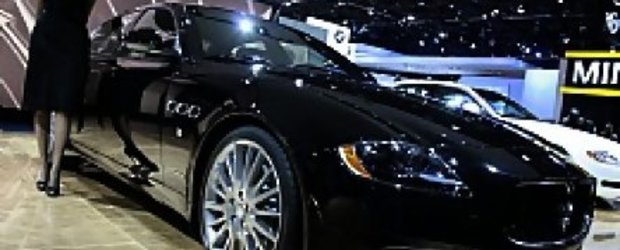 Poze de la Detroit Auto Show cu Maserati Quattroporte Sport GT S