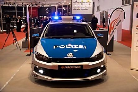 Poze de la Essen Motor Show cu VW Scirocco Polizei