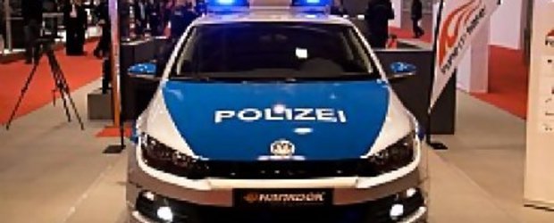 Poze de la Essen Motor Show cu VW Scirocco Polizei