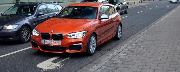 POZE REALE: Noul BMW M135i isi face aparitia pe strazile Germaniei