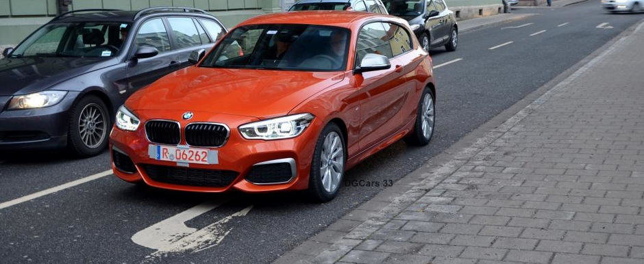 POZE REALE: Noul BMW M135i isi face aparitia pe strazile Germaniei