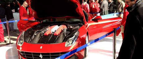 POZE REALE: Noul Ferrari F12 Berlinetta ni se dezvaluie in toata splendoarea sa!