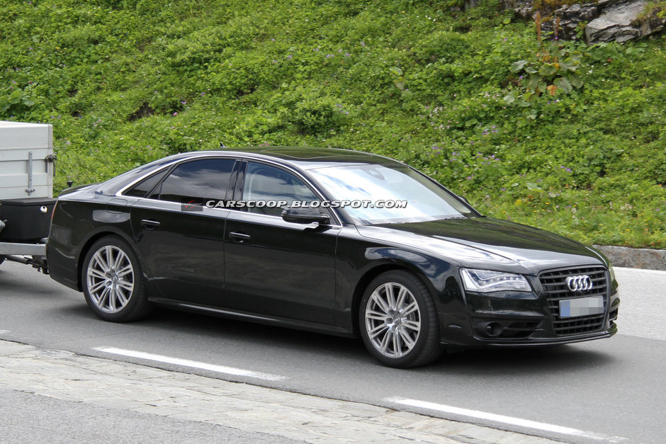 Poze spion: acesta este noul Audi S8 Poze spion: acesta este noul Audi S8
