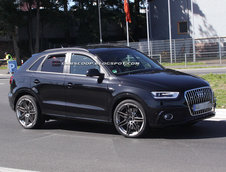 Poze spion: Audi Q3 RS/S de 300 cp surprins pe Nurburgring