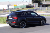 Poze spion: Audi Q3 RS/S de 300 cp surprins pe Nurburgring