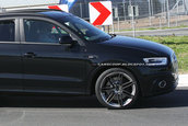 Poze spion: Audi Q3 RS/S de 300 cp surprins pe Nurburgring