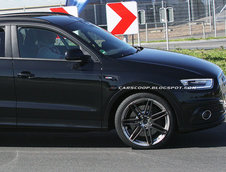 Poze spion: Audi Q3 RS/S de 300 cp surprins pe Nurburgring