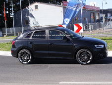 Poze spion: Audi Q3 RS/S de 300 cp surprins pe Nurburgring