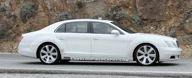 Poze Spion: Bentley ascunde noul Flying Spur sub caroseria de S-Class Poze Spion: Bentley ascunde noul Flying Spur sub caroseria de S-Class