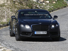 Poze spion: Bentley Continental GTC Speed 2012 surprins in Alpi