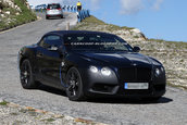 Poze spion: Bentley Continental GTC Speed 2012 surprins in Alpi