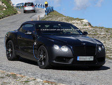 Poze spion: Bentley Continental GTC Speed 2012 surprins in Alpi