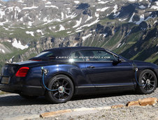 Poze spion: Bentley Continental GTC Speed 2012 surprins in Alpi