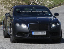 Poze spion: Bentley Continental GTC Speed 2012 surprins in Alpi