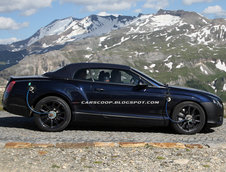 Poze spion: Bentley Continental GTC Speed 2012 surprins in Alpi