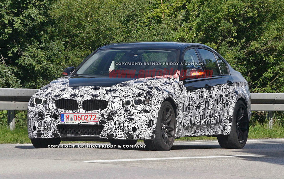 Poze spion BMW: primele poze cu urmatorul BMW M3 2012 Poze spion BMW: primele poze cu urmatorul BMW M3 2012