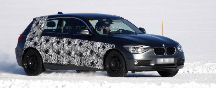Poze Spion: BMW Seria 1 in trei usi Poze Spion: BMW Seria 1 in trei usi