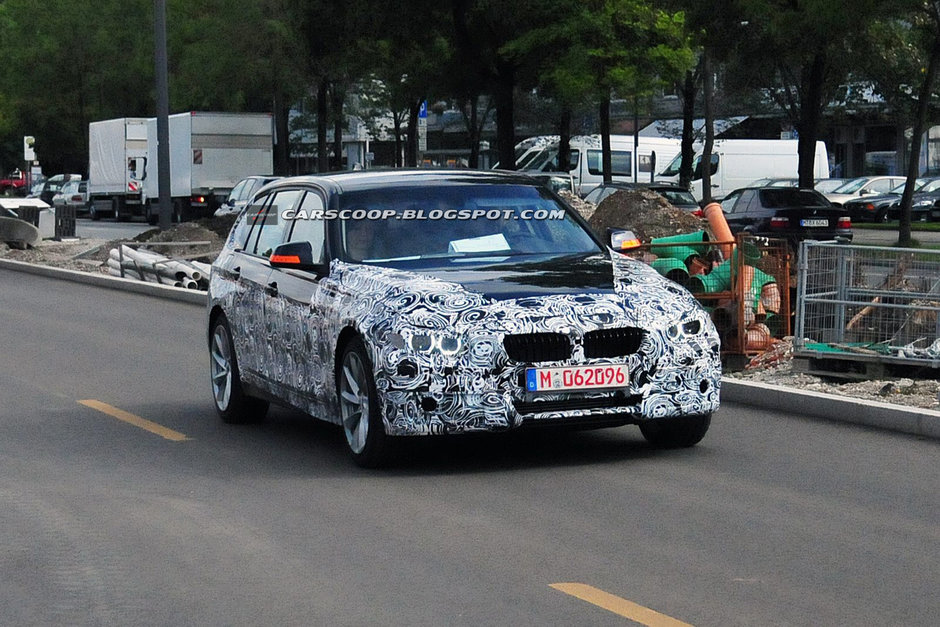 Poze spion: BMW Seria 3 break se pregateste de lansare