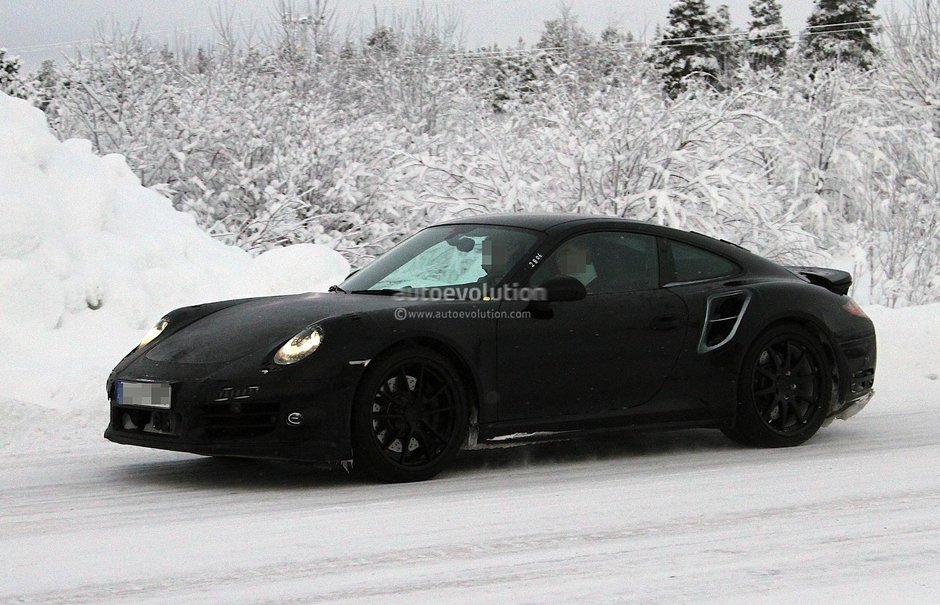 Poze spion cu Porsche 911 Turbo 2013 Poze spion cu Porsche 911 Turbo 2013