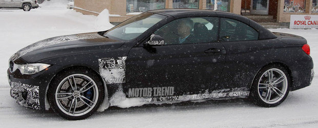 Poze Spion: Iata cum arata noul BMW M4 Convertible!