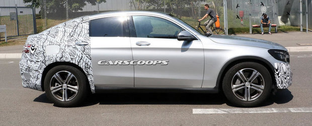 Poze Spion: Mercedes scoate in teste masina care va concura BMW-ul X4